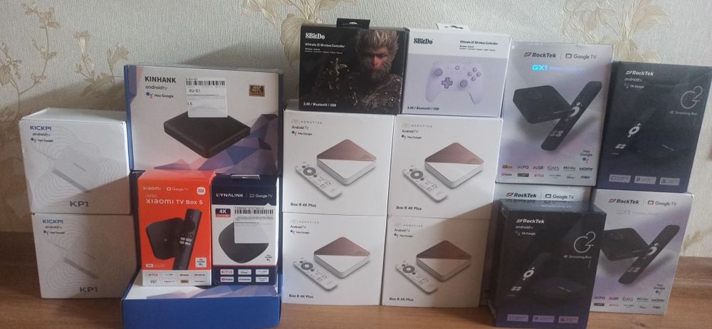 ТВ Приставки  RockTek G2 4/32 Android  14 та інші