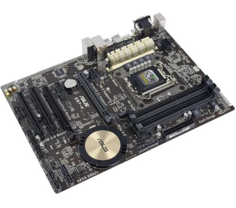 5шт+   БУ Материнська плата Asus Z97-K (s1150, Intel Z97, 6xSATA, 2хPCI-Ex16, 1xPCI-Ex1, ATX)   Опт та Гарантія