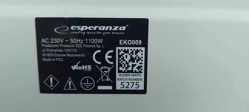 Kuchenka mikrofalowa esperanza