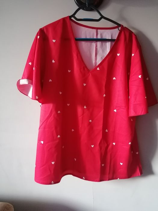 Damska bluzka z krótkim rękawem