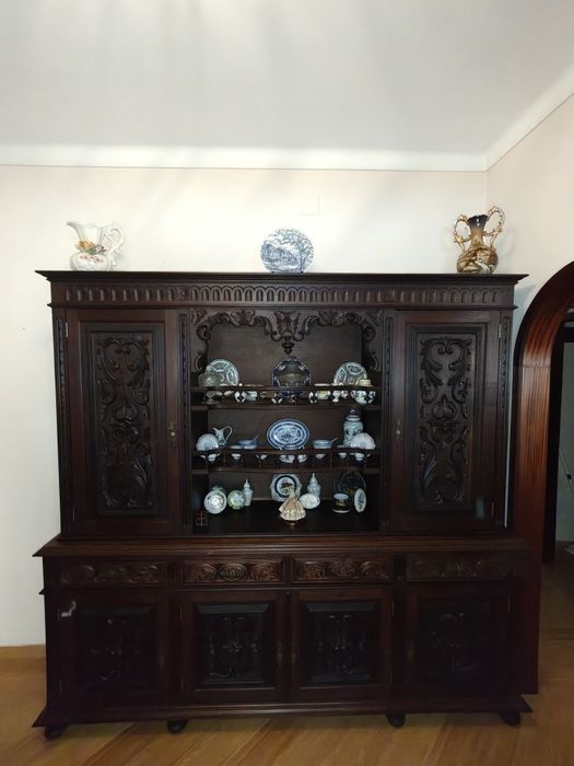 Móvel sala madeira maciça