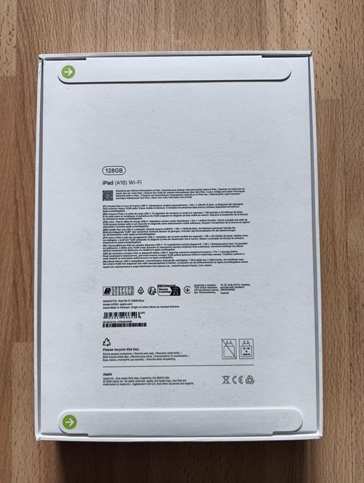 Планшет Apple iPad 11 (А-16) 2025 Wi-Fi 128GB Blue, Pink