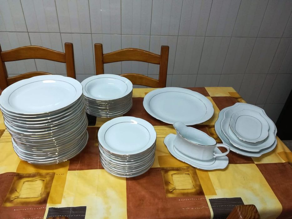 Serviço jantar e café