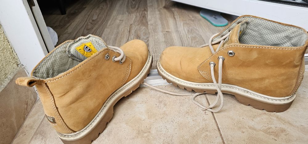 CAT buty skórzane damskie rozmiar 38 wkładka 23,5cm