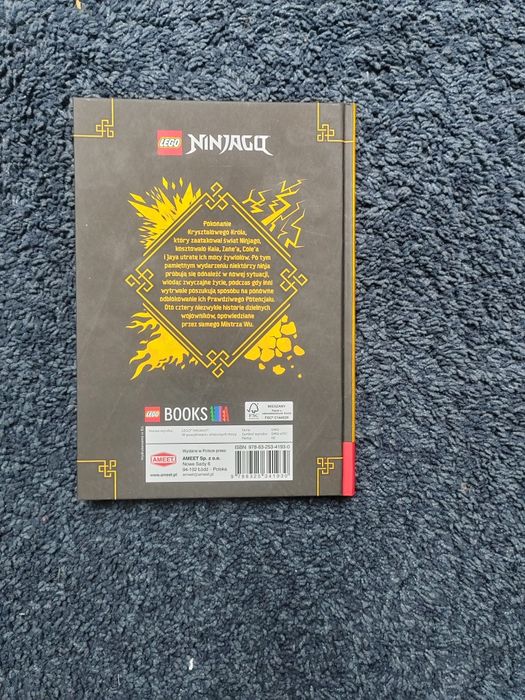 Książka lego ninjago w poszukiwaniu utraconych mocy