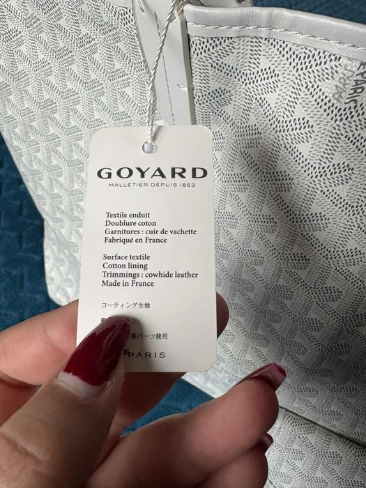 Bag Goyard white