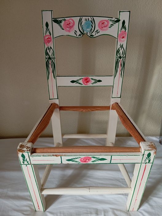 Cadeira madeira alentejana criança