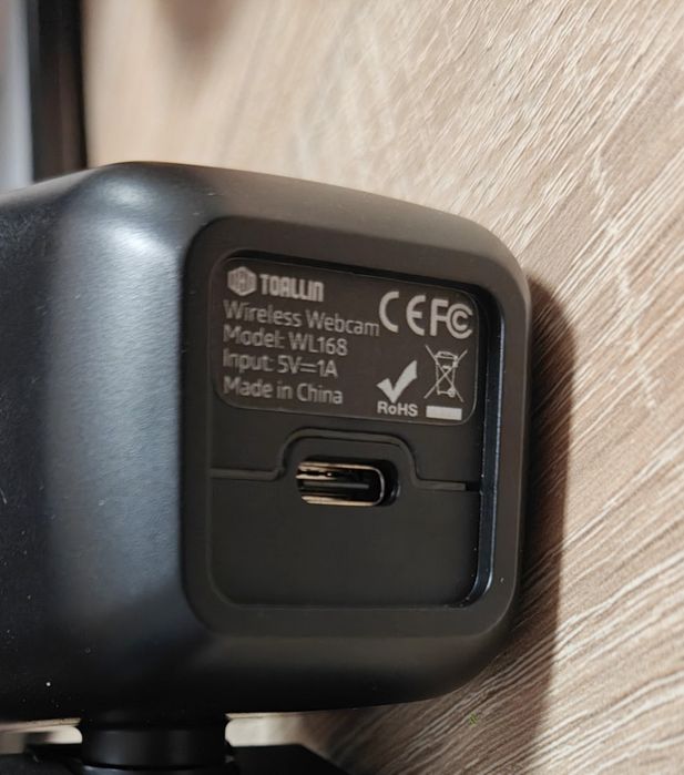 Веб-камера бездротова USB Toallin WL168