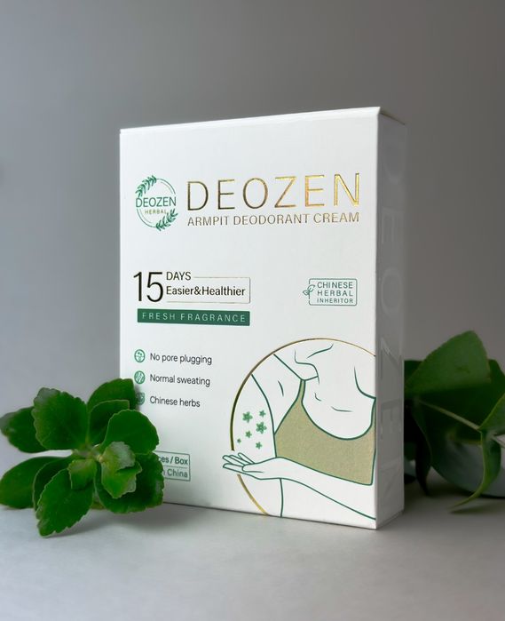 Deozen -поштучно! натуральний дезодорант, діє 15 днів
