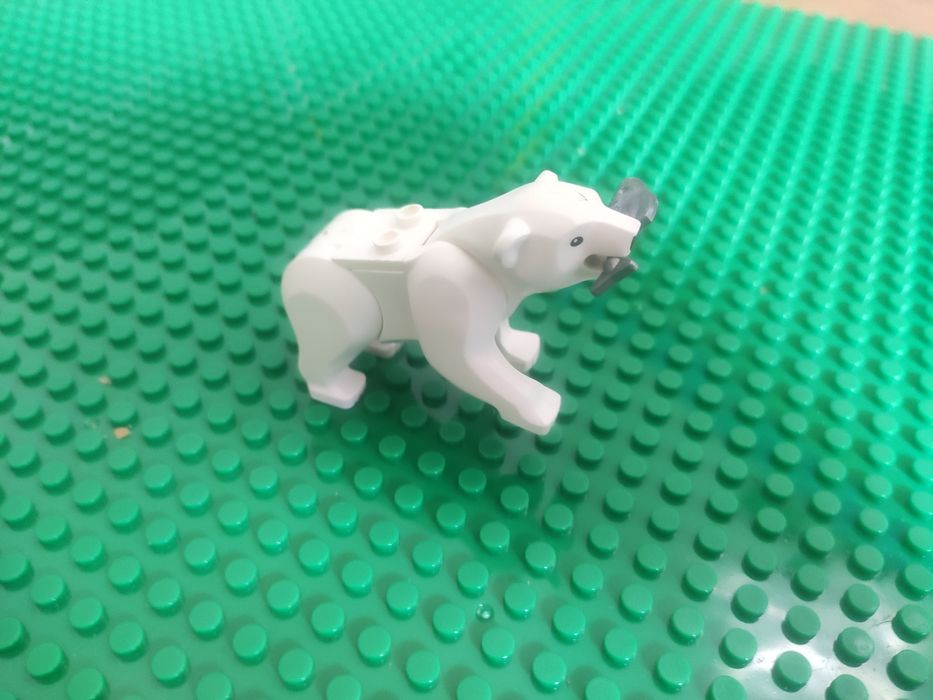 Niedźwiedź figurka kompatybilna z klockami lego