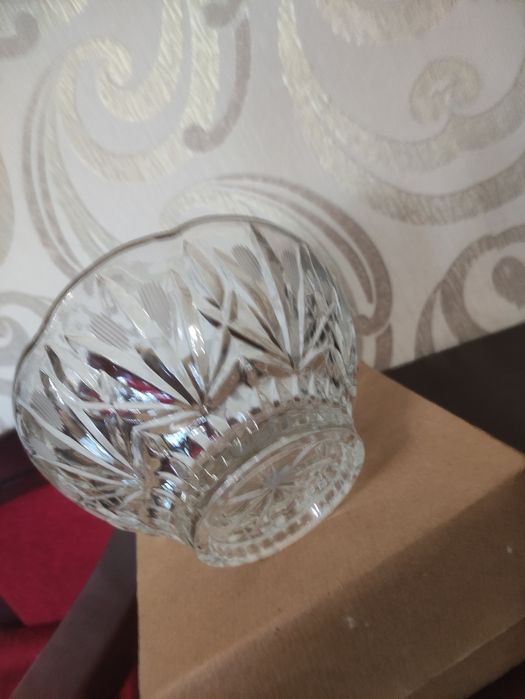 Посуд кришталь і скляний.