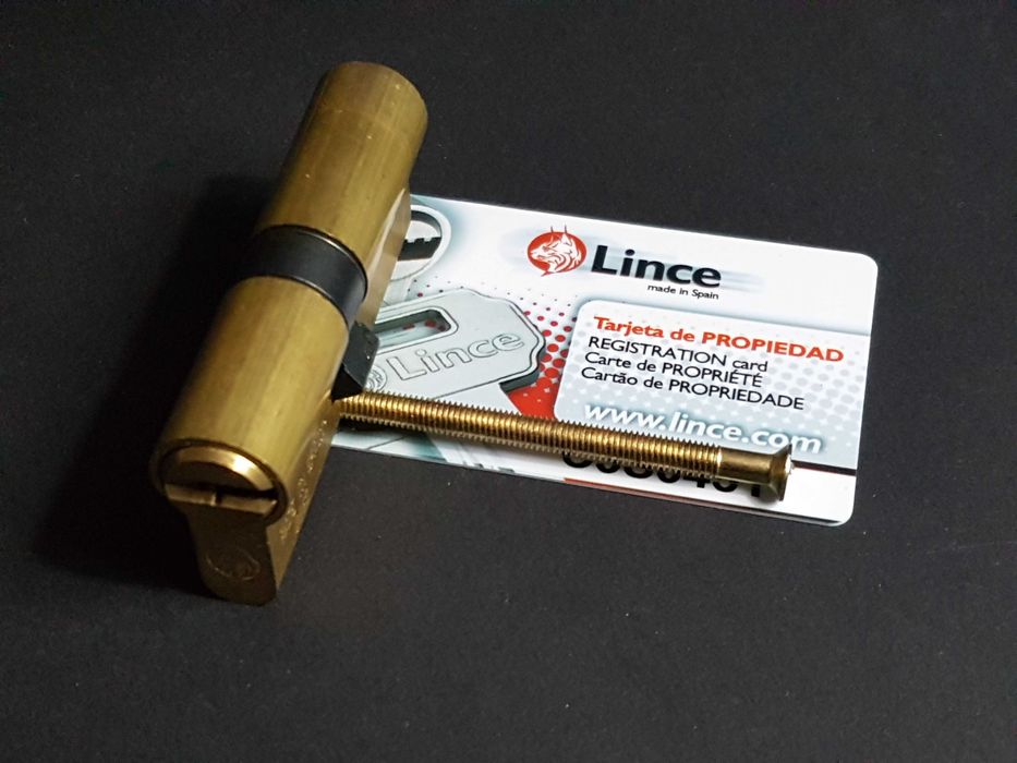 Fechadura Canhão C3S Lince 40x32mm | 4 grupos Chaves função diferente