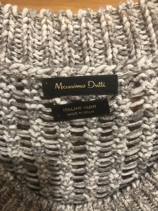 Camisola cinza Massimo Dutti nova