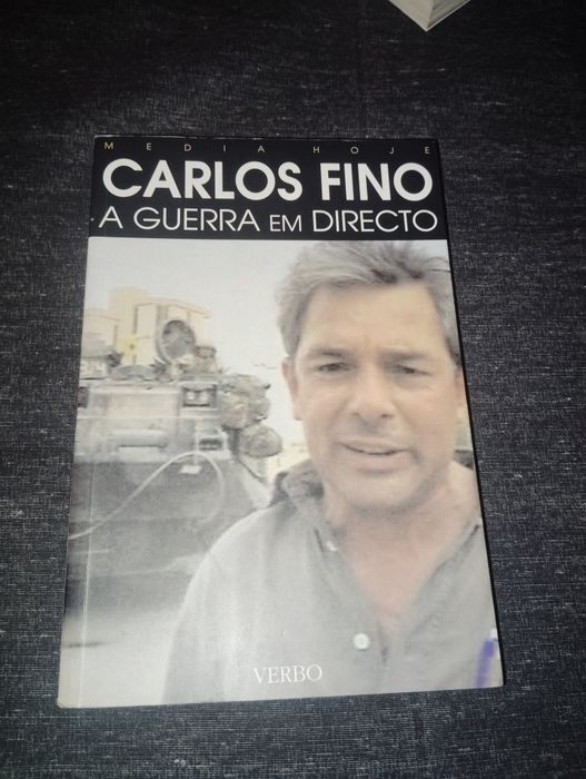 Livro A Guerra em Direto de Carlos Fino Usado