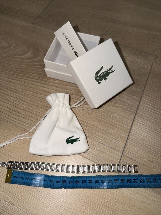 Bransoletka Lacoste Srebrna