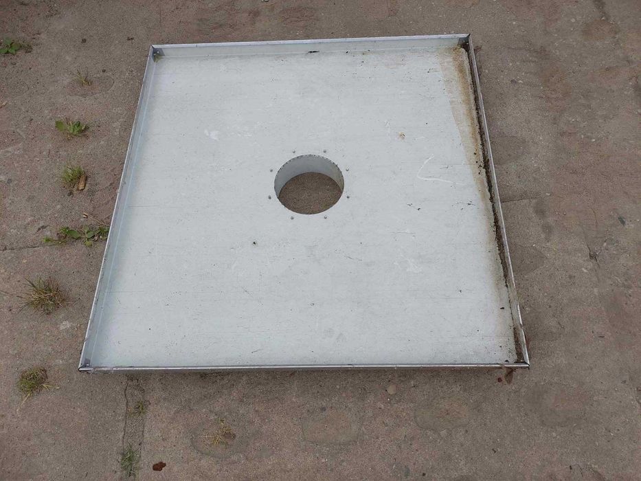 Blacha fartuch czapa otwór wewnętrzny 160 mm stalowa powlekana