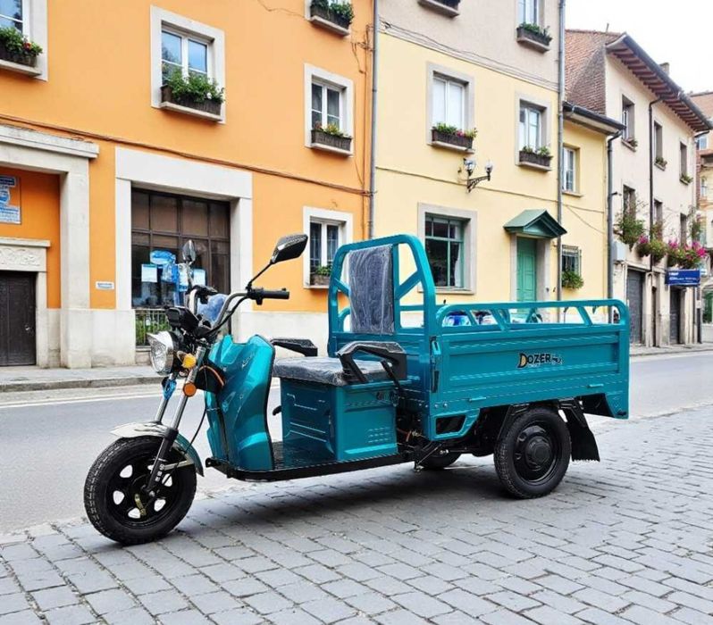 Розстрочка ‼️Електричний вантажний трицикл Dozer‼️Електроцикл грузов