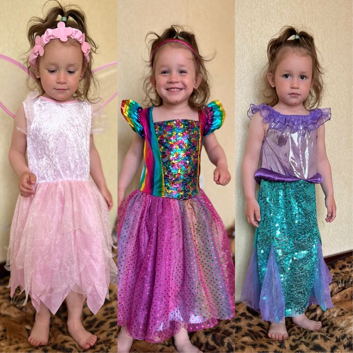 Нові костюми для дівчаток – Єдиноріг, Фея, Русалка, Веселкова Принцеса