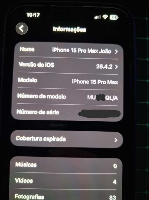 Iphone 15 pro max 256gb