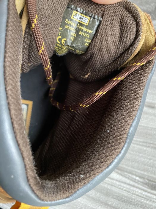 JCB Workwear buty ochronne, trapery zimowe, rozmiar 45