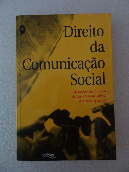 Livro Direito da Comunicação Social - Alberto Arons de Carvalho