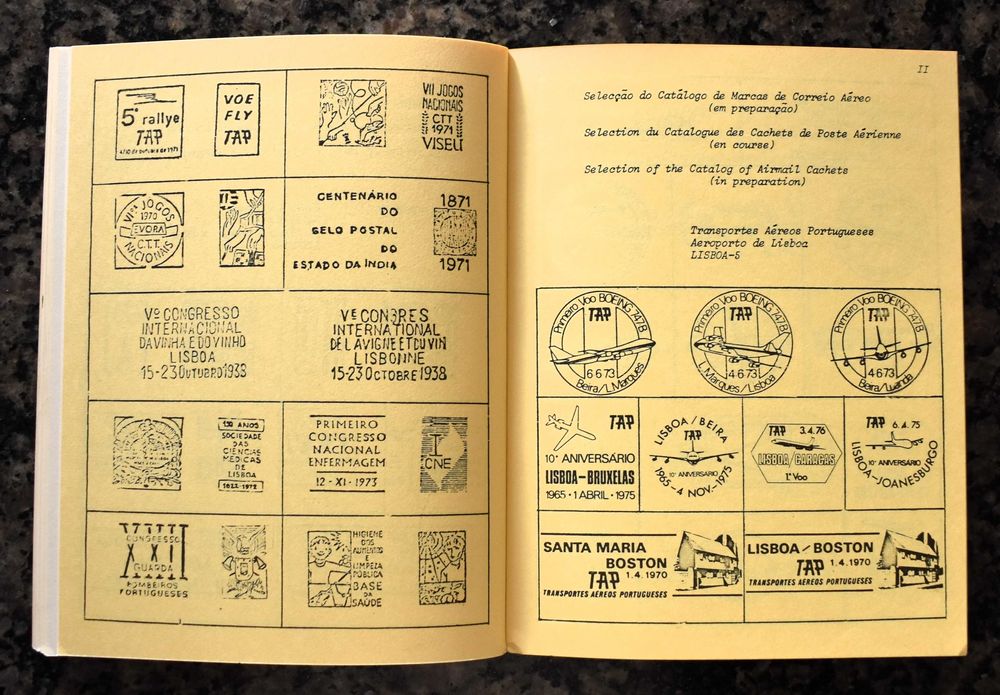 F. Palma Leal - Catálogo de Carimbos de Portugal - 1978