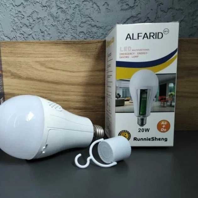 Только оптом, аккумуляторная лампочка Alfarid 20W, светодиодная