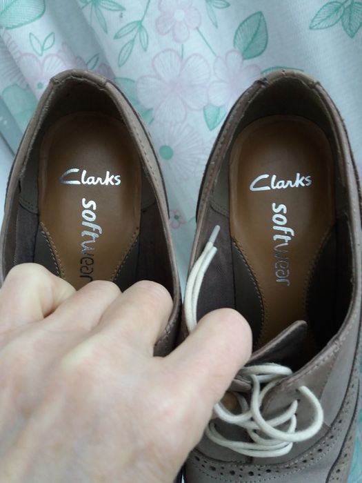 туфли кожа Clarks 38 разм
