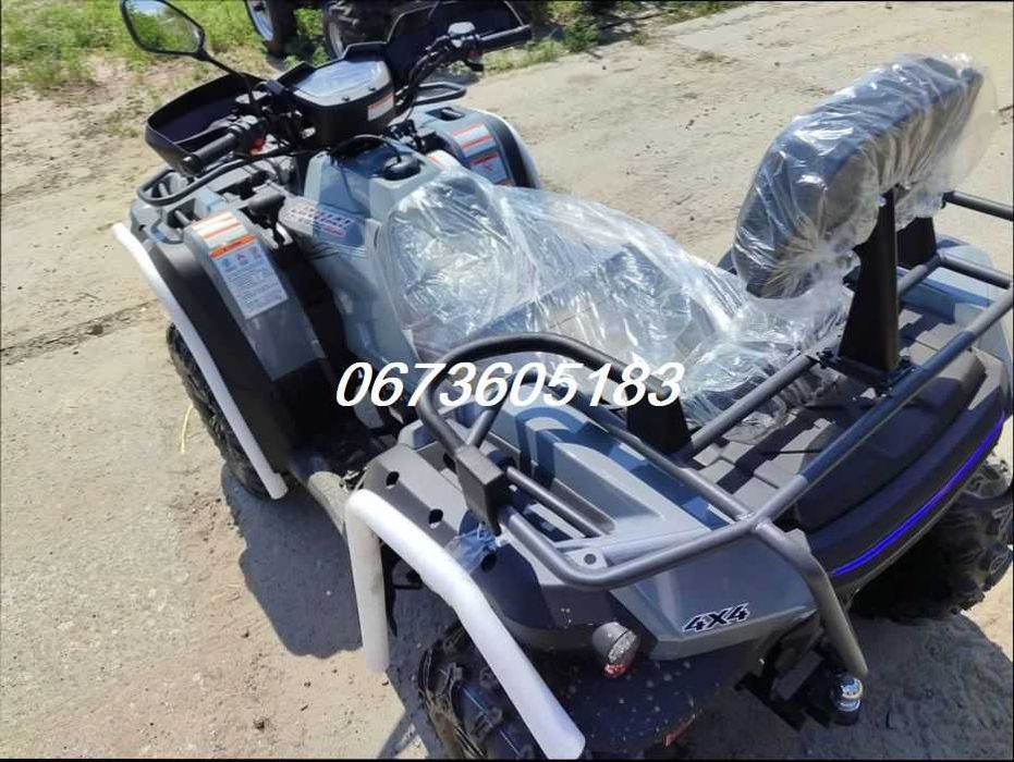 Квадроцикл Linhai M 550 L EFI (чорний)АМ/4х4/33 к.с./Безкоштовно Доставимо по всій КРАЇНІ!