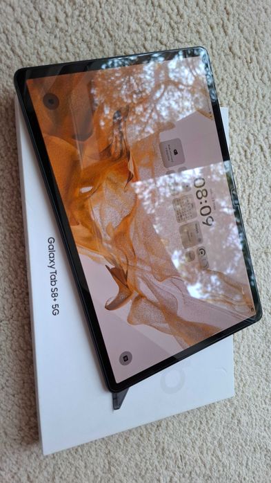 Samsung Tab S8+ PLUS 12,4" AMOLED, 120Hz modem 5G jak NOWY