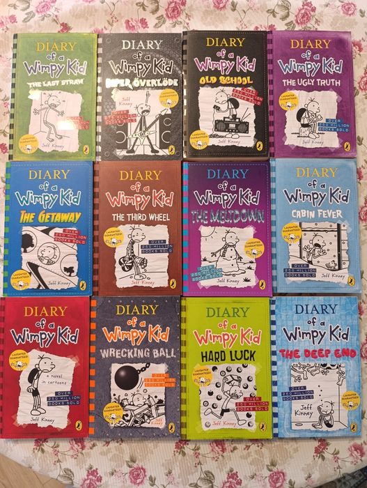 12 Diary Of A Wimpy Kid Dzienniczek Cwaniaczka po angielsku