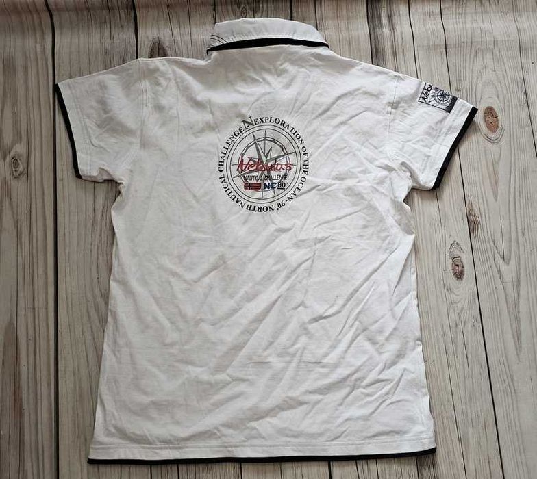 Koszulka polo Nebulus XXL biała