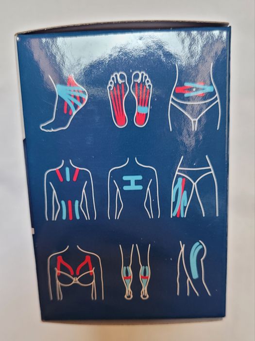 Najlepsza, sprawdzona Cielista taśma kinezjologiczna 5 m × 5 cm