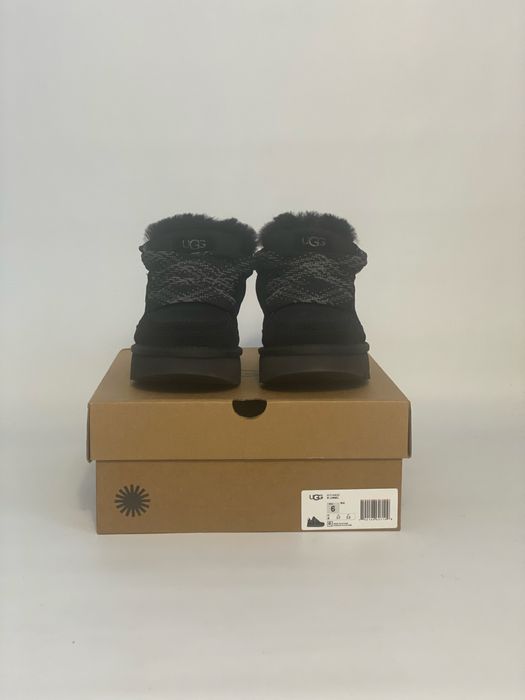 !! РОЗПРОДАЖ !! Жіночі кросівки чорні UGG Lowmel / Черевики  угі угг