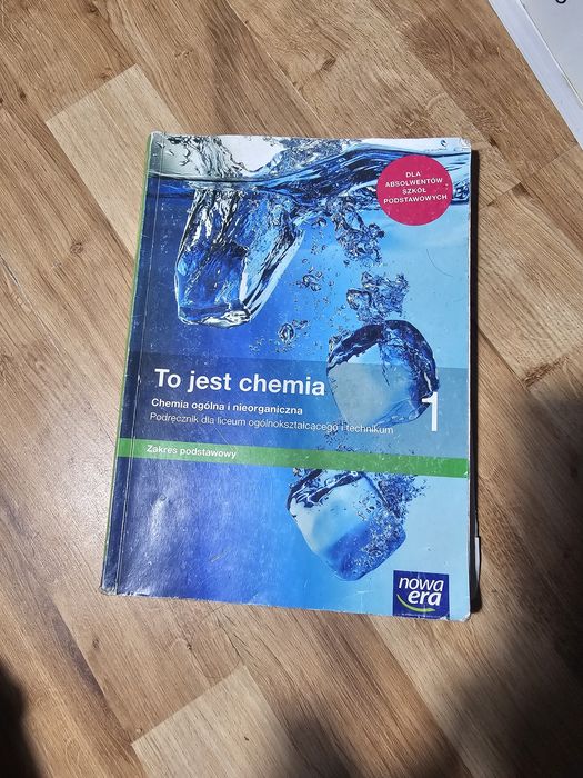 To jest chemia 1 liceum/technikum podręcznik podstawa