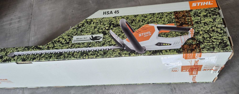 Nożyce akumulatorowe do żywopłotu Stihl HSA 45 50 cm