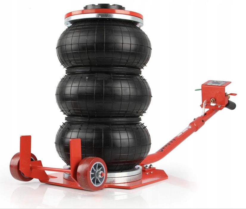 Пневматичний домкрат 3,5 тони • підйом до 41 см  • пневмодомкрат