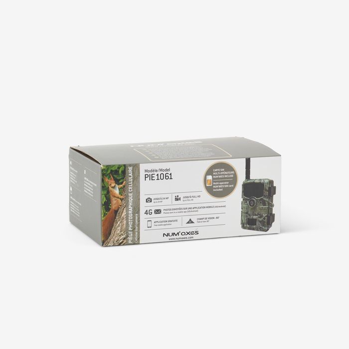 CÂMARA DE CAÇA/ARMADILHA FOTOGRÁFICA CONECTADA PIE 1061 4 G