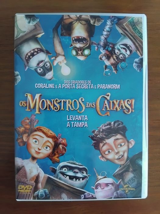 Dvd - Os Monstros das Caixas