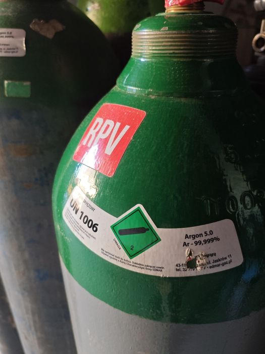 Butla t-50 ARGON 5.0 pełna