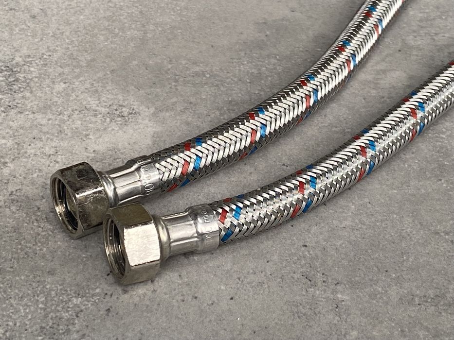 Wężyki do baterii 3/8" - M10 - 40 cm - 2 sztuki