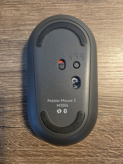 Миша бездротова Logitech Pebble Mouse 2 M350s Graphite Bluetooth