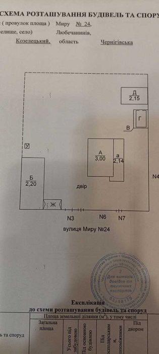 Продам будинок Чернігівська обл. с. Любечанинів