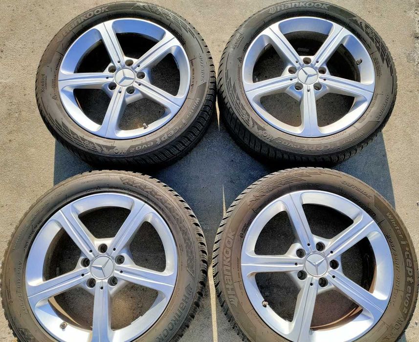 Jantes Originais Mercedes 17 A1774011200 com Pneus Inverno e TPMS