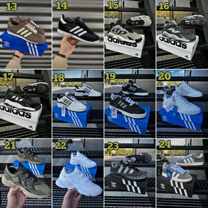 ВСІ МОДЕЛІ ‼️ Кросівки Adidas Samba, Spezial, Yeezy, Superstar / 36-46