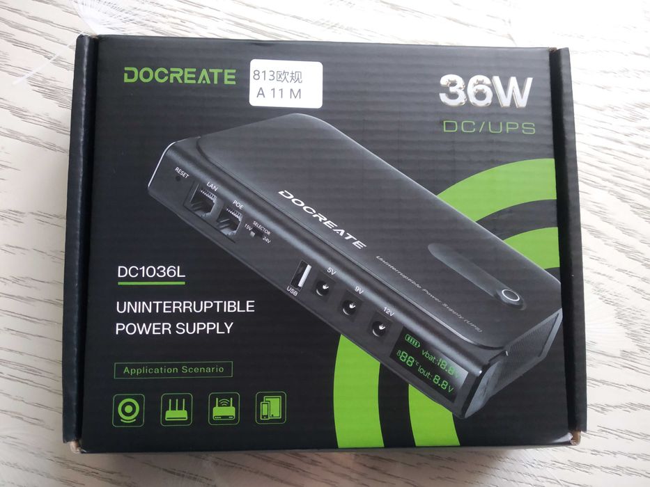 UPS безперебійник DOCREATE для роутера