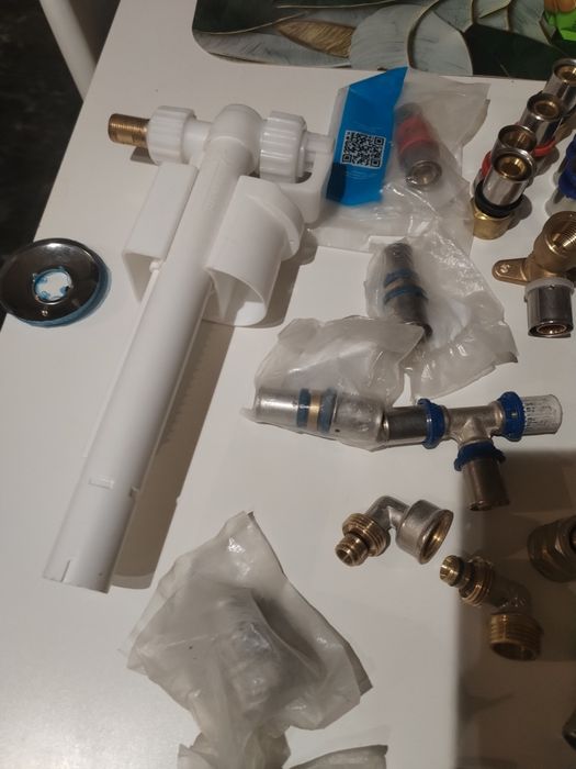 Kształtki pex 20 i 16