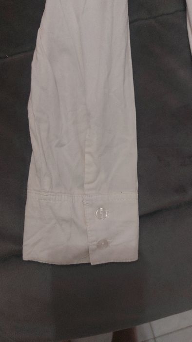 Camisa de trage de homem branca M