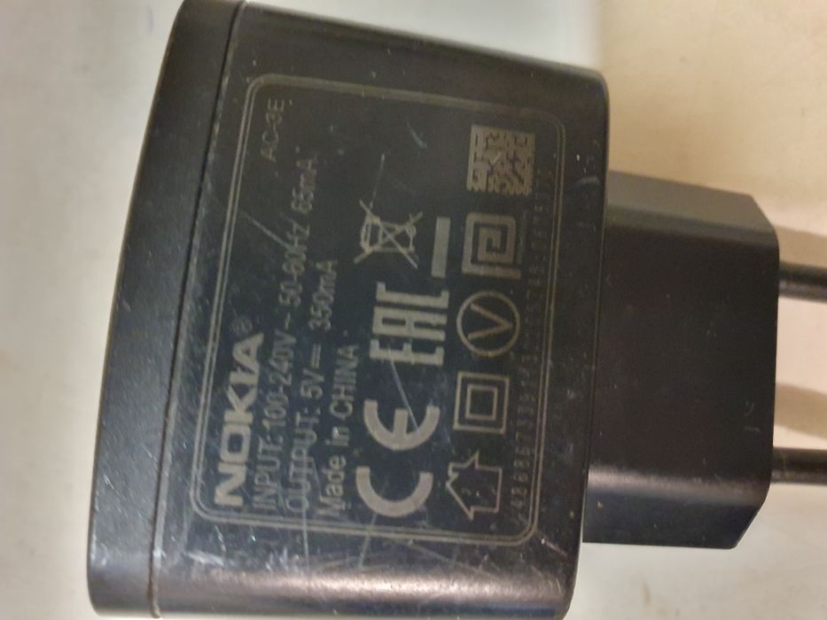 Зарядное на кнопочный телефон Нокия (тонкое)