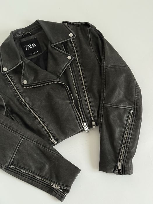 Шкіряна куртка Zara